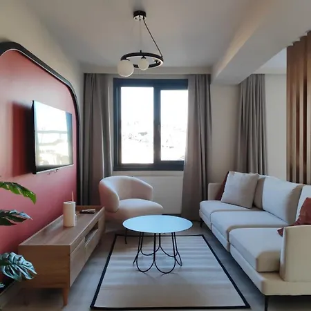 아파트 Super Stylish & Bosphorus View In Ortakoey-8